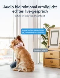 Sada 4 ks interiérových WiFi bezpečnostných kamier GNCC GC3, 1080P Full HD, 2,4 GHz, zásuvné, pevné, domáca monitorovacia kamera 6