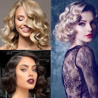 Set bigudiuri GNEUFVIE fără căldură, autoadezive - 24 bucăți roz 7