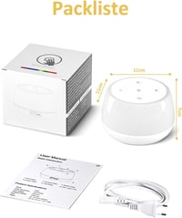 Görvitor USB-C 20W gyors tolto LED ejszakai lampa erintes dimmel RGB szinvaltassal idozitessel asztali lampa gyerek szobaba haloszobaba nap 7