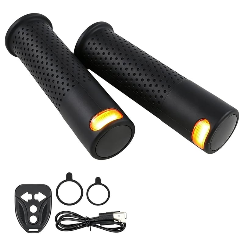 Smerovky na riadidlá elektrickej kolobežky Gobesty s blikajúcim svetlom a bezdrôtovým diaľkovým ovládaním, pre 22 mm rukoväte, pre Xiaomi M365, Pro, Pro2, 1S a Ninebot G30