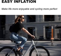 GOBKO kerékpár pumpa nyomásmérővel 160 PSI francia szelep MTB országúti 6