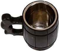 GoCraft Kézműves Fa Söröskorsó 18oz Rozsdamentes Acél Betéttel - Vintage Bárfelszerelés, Férfi Ajándék, Klasszikus Dizájn

AI: I've created  5