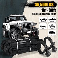 GODIAG 1"×30ft Kinetic Recovery Tow Cable 43000lbs Terepjáró Vonókábel Rugalmas 9