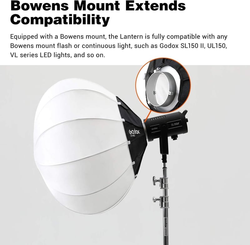 Godox 50cm Lámpa Softbox Fénymódosító SL-60W SL150W II FV150 AD300PRO AD400PRO