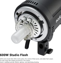 Godox DP600III Stúdió Vaku 600W Professzionális Monoblokk Bowens Csatlakozóval és 2.4G Vezeték Nélküli Rendszerrel 3