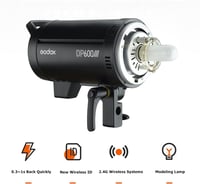 Godox DP600III Stúdió Vaku 600W Professzionális Monoblokk Bowens Csatlakozóval és 2.4G Vezeték Nélküli Rendszerrel 2