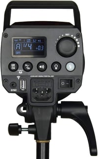 Godox MS300 Kompakt Stúdió Vaku - 300Ws Könnyű Súlyú Vaku 2.4G X Rendszerrel, 50 Fokozatú Teljesítmény, Bowens Rögzítés, Elővillantás Elleni 3