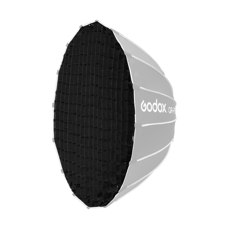 Parabolický softbox Godox QR-90T s mriežkou – 90 cm