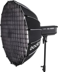 GODOX S120T 120 cm napernyő softbox gyorskioldás rácsos fényterelő fotó stúdióhoz fekete-fehér világítóernyőhöz 5