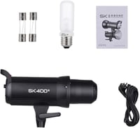 Godox SK400II 400W Stúdió Vaku Vezeték Nélküli 2.4G Rendszer GN65 4