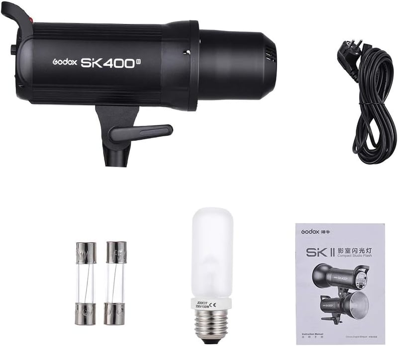 Godox SK400II 400W Stúdió Vaku Vezeték Nélküli 2.4G Rendszer GN65