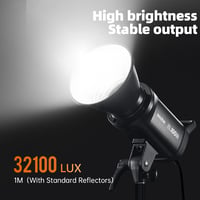 GODOX SL100D 2x100W LED videólámpa szoftboxszal, állvánnyal és távirányítóval 2