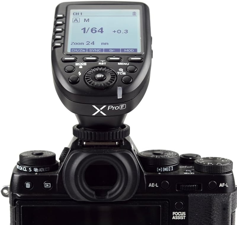 Godox Xpro-F TTL Vezeték nélküli Vaku Trigger Fujifilm Kamerákhoz