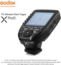 Godox Xpro-F TTL Vezeték nélküli Vaku Trigger Fujifilm Kamerákhoz 3