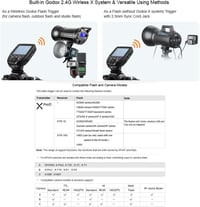Godox Xpro-F TTL Vezeték nélküli Vaku Trigger Fujifilm Kamerákhoz 4