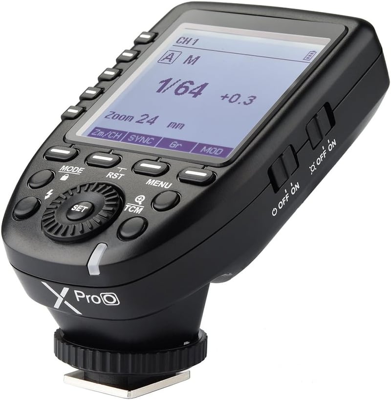 Godox Xpro-O TTL Vezeték nélküli Vaku Trigger 2.4G HSS Olympus Panasonic