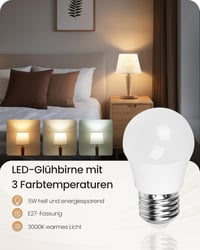 Lampă de masă GOEBLESON ZME13TLDP205 pentru iluminat decorativ în living, dormitor sau pe noptieră 2