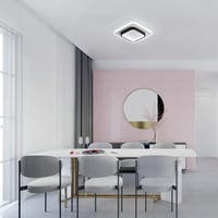 Plafonieră LED Goeco 20W reglabilă, 3 temperaturi de culoare - pătrată, 24 cm 3
