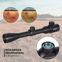 Goetland 3-9x40 EC Puska Távcső Piros-Zöld Szálkereszt Vadászat Airsoft 7