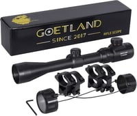 Goetland 3-9x40 EC Puska Távcső Piros-Zöld Szálkereszt Vadászat Airsoft 1