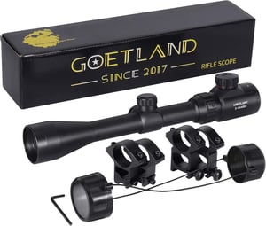 Lunetă pentru pușcă Goetland 3-9x40 EC, reticul iluminat roșu-verde, pentru vânătoare și airsoft