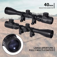 Goetland 3-9x40 EC Puska Távcső Piros-Zöld Szálkereszt Vadászat Airsoft 3