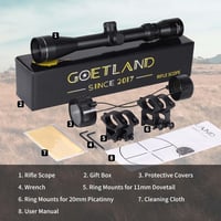 Goetland 3-9x40 Puska Távcső R4 Szálkereszt Taktikai Vadászat Airsoft 5
