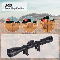 Goetland 3-9x40 Puska Távcső R4 Szálkereszt Taktikai Vadászat Airsoft 4