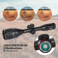 Goetland 3-9x50 Puska Távcső Mil Dot Retikel Taktikai Vadászat Airsoft 7