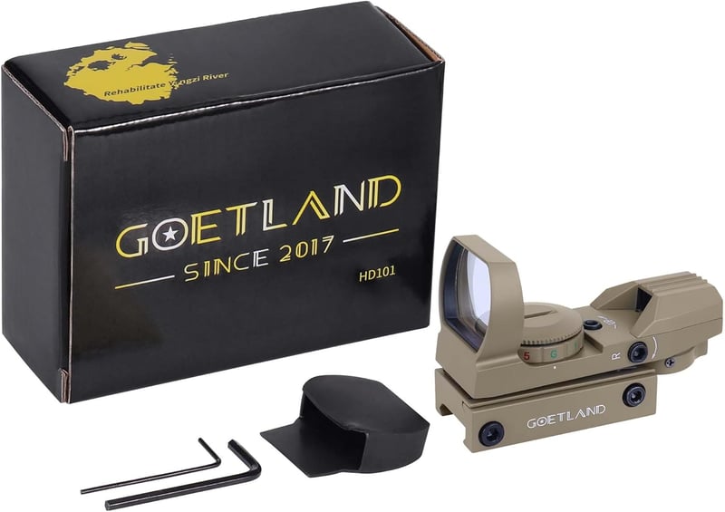 Goetland Airsoft Piros Pont Céltávcső 4 Taktikai Szálkereszt Puska Számára