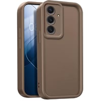 GOGME Samsung Galaxy S25+ Plus 5G smeđa ultra tanka silikonska TPU maskica sa zaštitom od prašine i udaraca 1