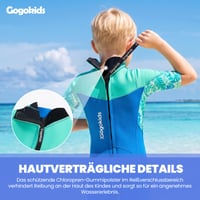 Gogokids detský neoprénový shorty neoprén 2,5 mm pre chlapcov a dievčatá 3