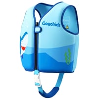 Detská plavecká vesta Gogokids 15-30 kg, neoprénová vesta na učenie plávania pre malé deti, s nastaviteľným popruhom, do bazéna a na pláž, 1-8 rokov 8