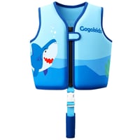 Detská plavecká vesta Gogokids 15-30 kg, neoprénová vesta na učenie plávania pre malé deti, s nastaviteľným popruhom, do bazéna a na pláž, 1-8 rokov 1