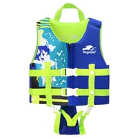 Gogokids neopren prsluk za plivanje za djecu - od 2 do 9 godina, 15-35 kg - plavi 1