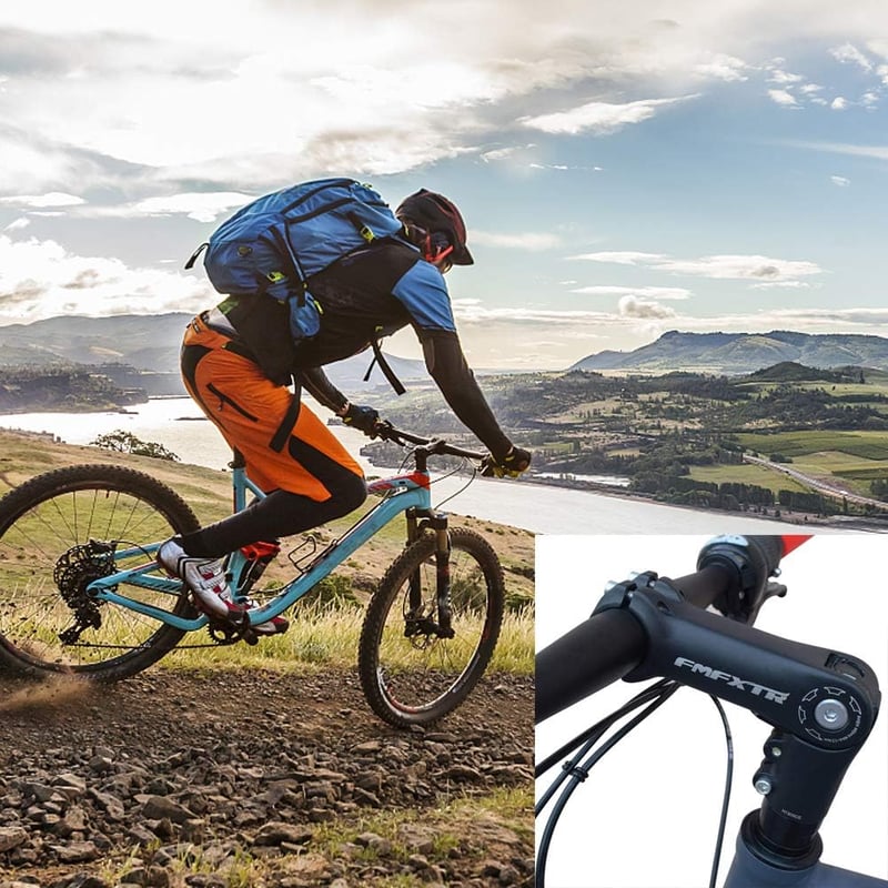 GoHZQ Állítható Kerékpár Váll 25.4/31.8mm 90-110mm 0-90° Alumínium MTB Kerékpárhoz