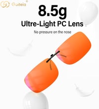 Goiteia 380-500nm kék fény szűrő gaming szemüveg clip-on, felhajtható 7