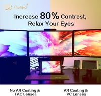 Goiteia Kékfény szűrő szemüveg gaming narancssárga 99,9% védelemmel 3