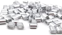 GOIYZTTR 100db Alumínium Préselzáró Csipesz 2.0mm Kábel Csatlakozó 1