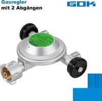 GOK 2-kimenetes gáznyomás-szabályozó 2