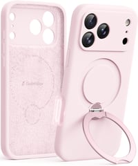 Puzdro GOLBINBOX na iPhone 17 Pro s magnetickým stojanom otočným o 360°, kompatibilné s MagSafe, s kompletnou ochranou fotoaparátu, nárazuvzdorný tekutý silikón 1