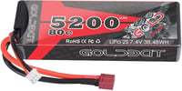 GOLDBAT 5200 mAh 7.4V 2S 80C LiPo akkumulátor RC járművekhez, Deans csatlakozóval - RC autó, hajó, drón, helikopter modellekhez 1