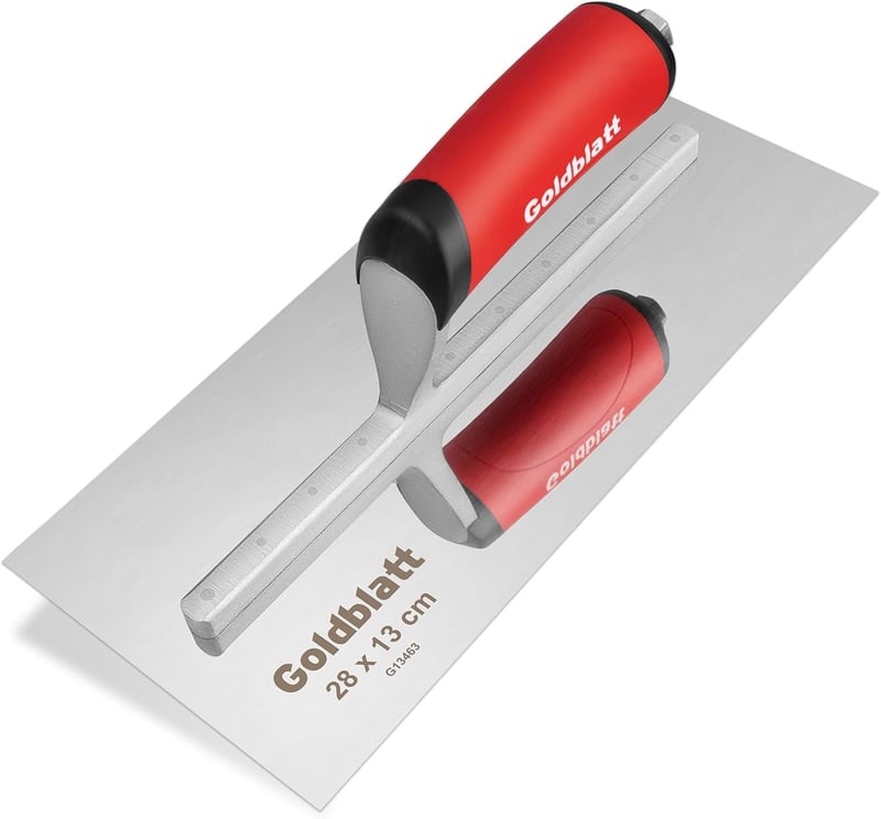 Goldblatt Rozsdamentes Simító Glettvas 280x130 mm Profi Kielégítő