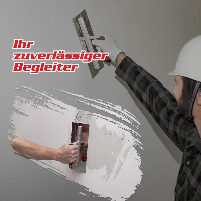 Goldblatt Rozsdamentes Simító Glettvas 280x130 mm Profi Kielégítő