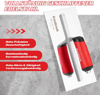 Goldblatt Rozsdamentes Simító Glettvas 280x130 mm Profi Kielégítő 4