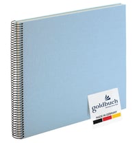 špirálový album Goldbuch Bella Vista 25 829 35x30 cm nebesky modrý, 40 bielych strán 1