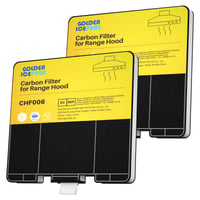 GOLDEN ICEPURE Filtar s aktivnim ugljenom za Siemens LZ53251, Bosch DHZ5325, Neff Z5101X1, 2 kom. 2