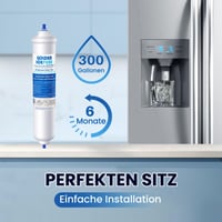 Golden Icepure Hűtőszekrény Vízszűrő Samsung DA29-10105J Helyettesítő Patron Integrált Csatlakozóval RWF0300A 2