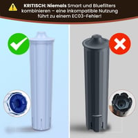 GOLDEN ICEPURE Kávéfőző Vízszűrő Patron Csomag 6db - ENA Kompatibilis 2