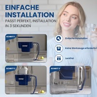 Golden Icepure TÜV SÜD vízszűrő Brita Maxtra+ és Mavea kompatibilis 6 db 7